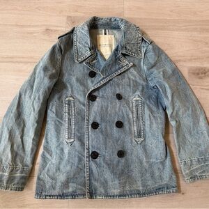 Ralph Lauren Denim & Supply Label Men’s Denim Pea Coat Size Large
